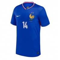 Camiseta Francia Adrien Rabiot #14 Primera Equipación Eurocopa 2024 manga corta